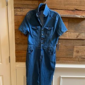 Denim Jumpsuit (L)